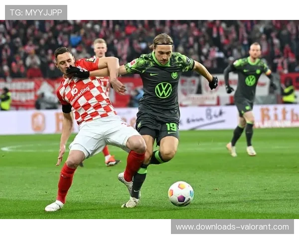 沃尔夫斯堡1-1美因茨,平局双方积分榜胶着